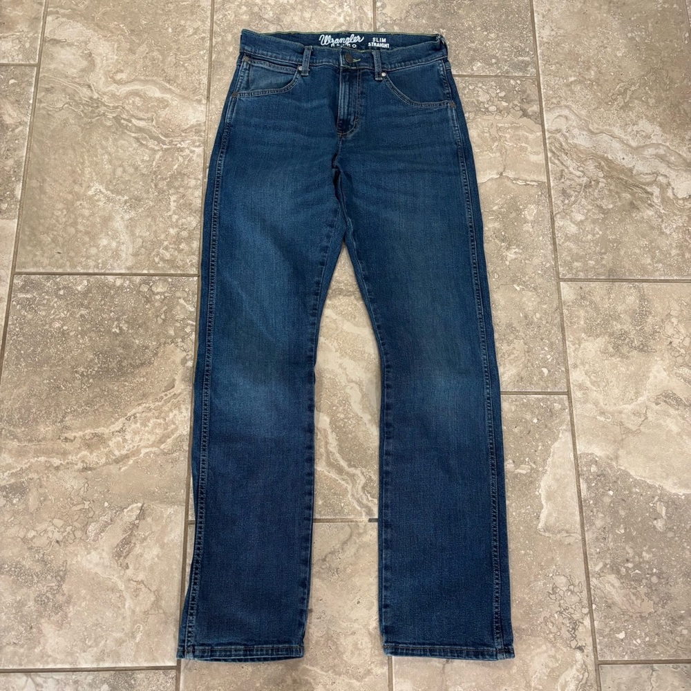 Wrangler Men’s Retro Slim Fit Straight Leg Jeans sz 29 x 32